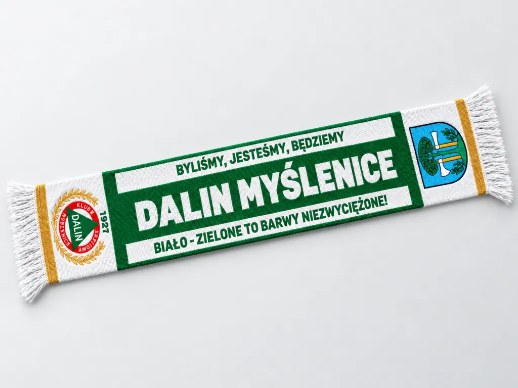 Szalik jubileuszowy Dalin Myślenice